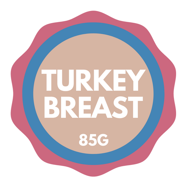 Freezy Paws Human Grade Freeze-Dried Raw Turkey Breast Treats 85g For Dogs & Cats