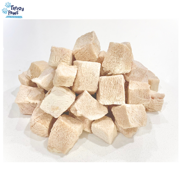Freezy Paws Human Grade Freeze-Dried Raw Turkey Breast Treats 85g For Dogs & Cats