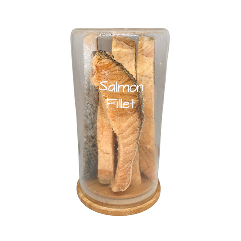 Freezy Paws Superpremium Human Grade Freeze-Dried Salmon Fillet Raw Treats 80G
