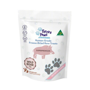 FP Human Grade Freeze-Dried Raw Wild Boar Meat Treats 70g