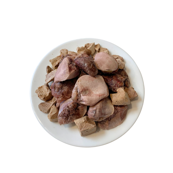 Freezy Paws Human Grade Freeze-Dried Raw Duck Feast (Liver, Heart & Gizzard) Treats