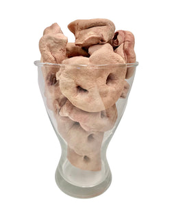 Freezy Paws Superpremium Human Grade Freeze-Dried Pig Snout 3 Pieces (Thicker & durable)