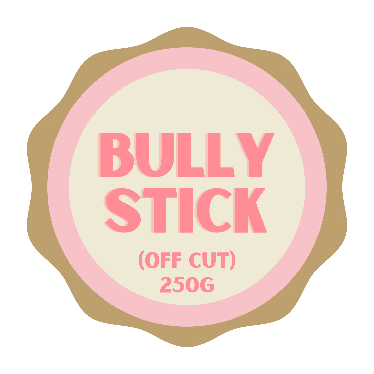 Freezy Paws Superpremium Freeze-Dried Raw Beef Bully Bites (off cut) 250g