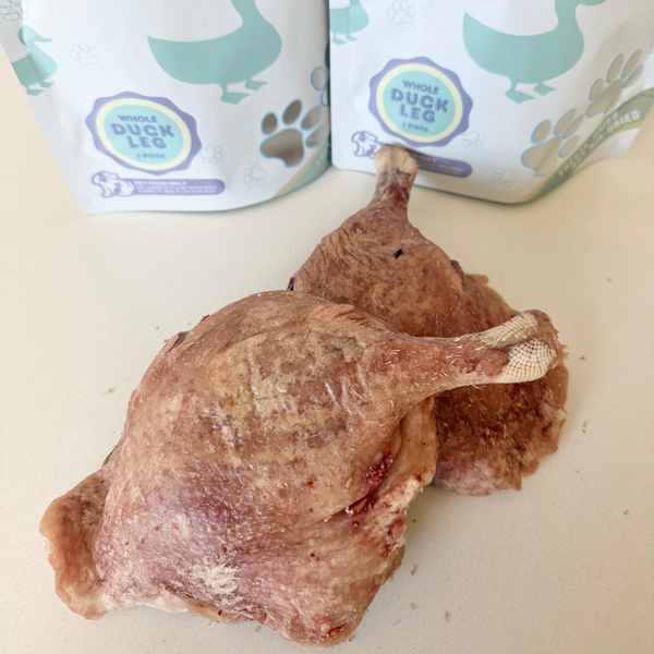 Freeze-Dried Raw Whole Duck Leg Treat (1 piece)