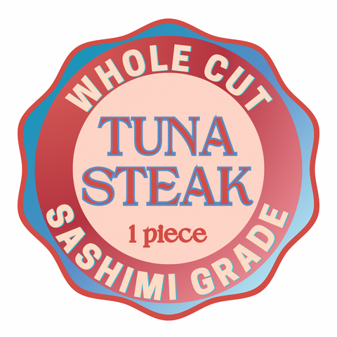 Freezy Paws Sashimi Grade Freeze-Dried Raw Tuna Steak (Whole Cut)