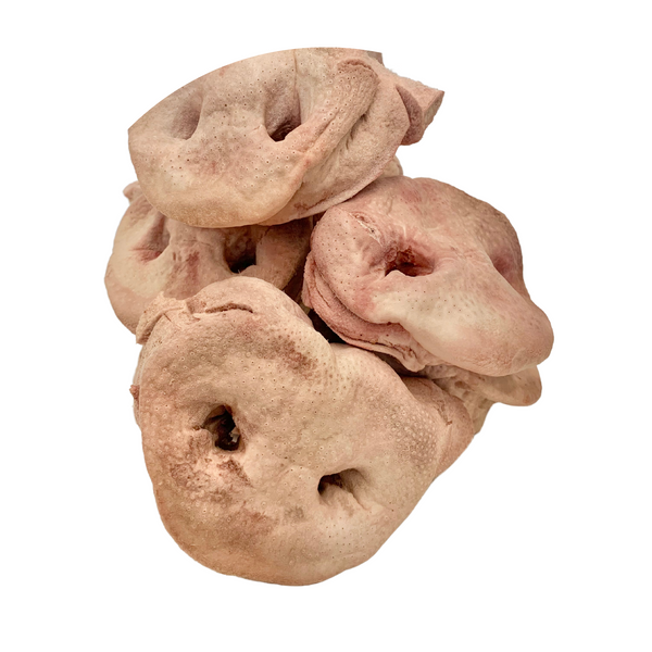 FP Human Grade Freeze-Dried Raw Pig Snouts x 3 pcs per bag (Thicker & durable)