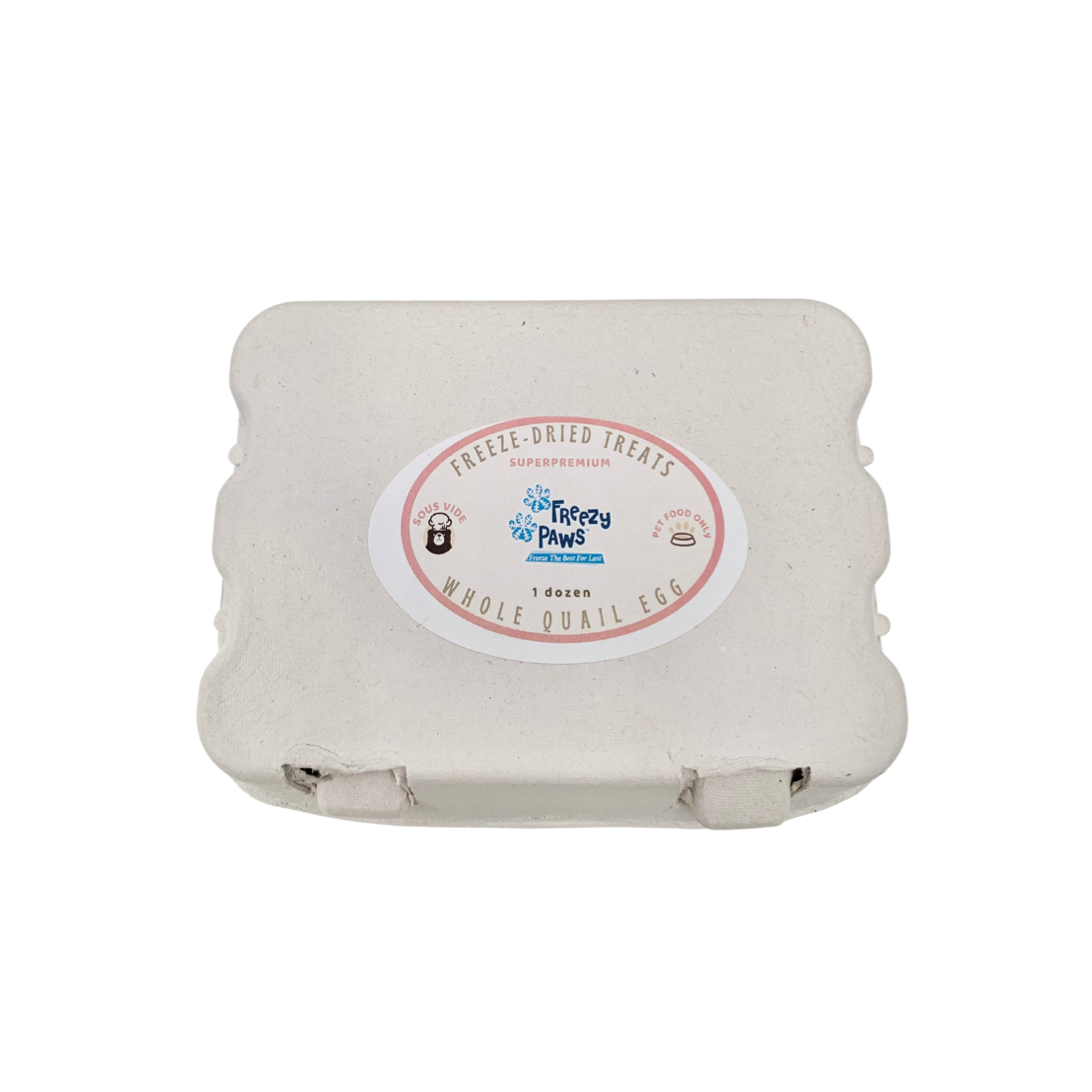 Freezy Paws Human Grade FreezeDried Quail Eggs (A Pack of 12 eggs