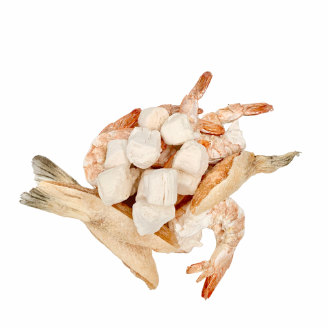 Freezy Paws Superpremium Human Grade Freeze-Dried Seafood Basket Raw Treats 70g
