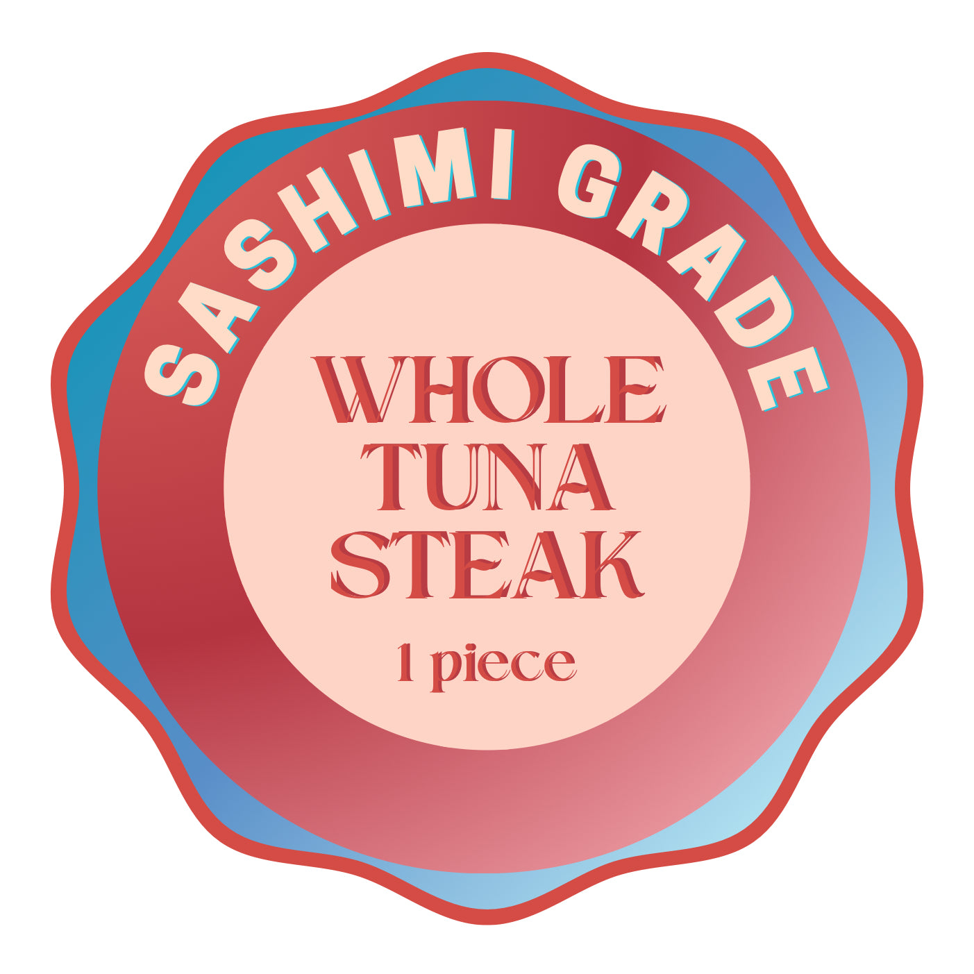 Freezy Paws Sashimi Grade Freeze-Dried Raw Tuna Steak (Whole Cut)