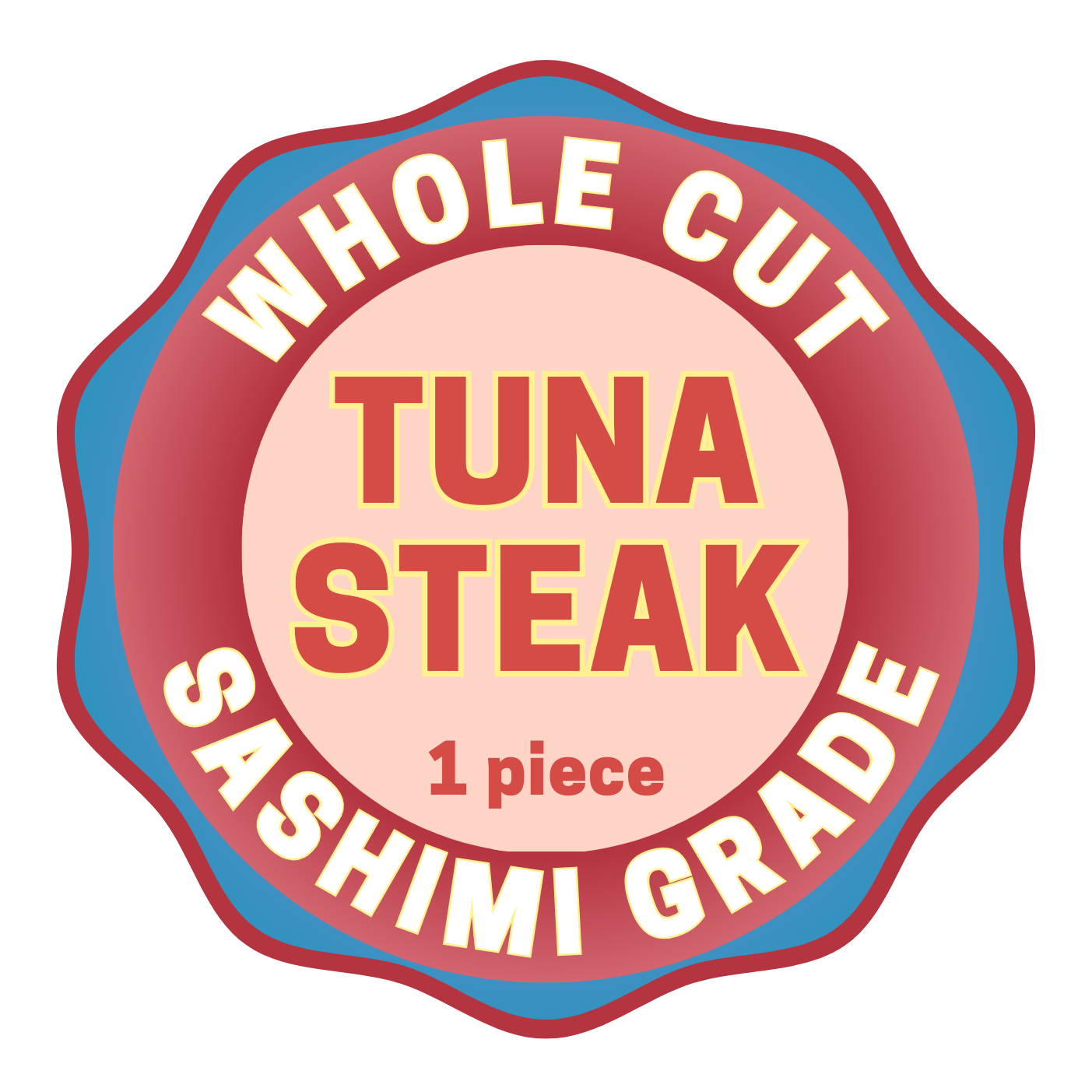 Freezy Paws Sashimi Grade Freeze-Dried Raw Tuna Steak (Whole Cut) Treats