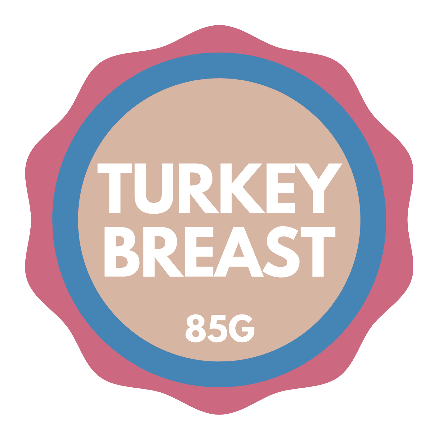 Freezy Paws Human Grade Freeze-Dried Raw Turkey Breast Treats 85g For Dogs & Cats