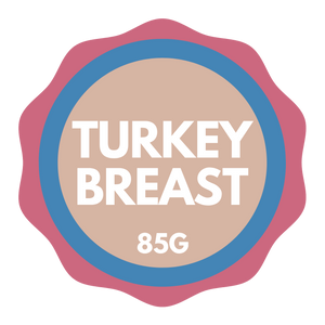 Freezy Paws Human Grade Freeze-Dried Raw Turkey Breast Treats 85g For Dogs & Cats