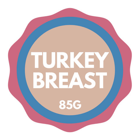 Freezy Paws Human Grade Freeze-Dried Raw Turkey Breast Treats 85g For Dogs & Cats