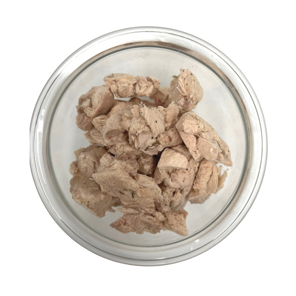Freezy Paws Superpremium Human Grade Freeze-Dried Raw (Chicken Breast w/ Catnip) Functional Training Treats 80g