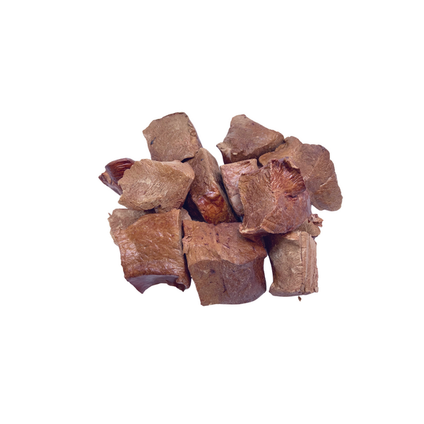 FreezyPaws Superpremium Human Grade Freeze-Dried Beef Hearts Raw Treats 100g