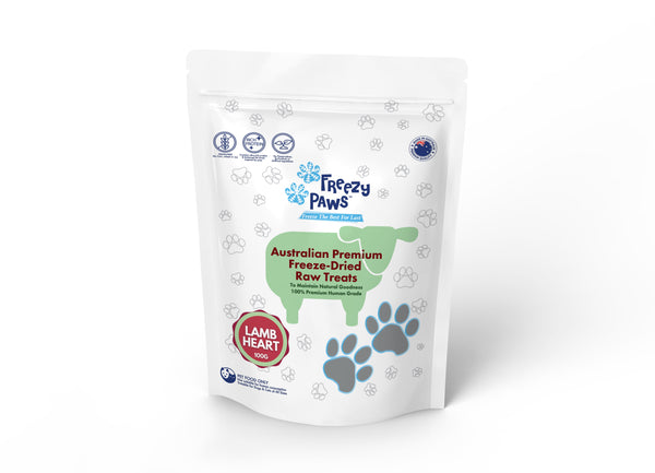 High Protein Combo - Superpremium Freeze-Dried Raw Treats 3 x 100g (Beef Liver, Lamb Liver & Lamb Heart)