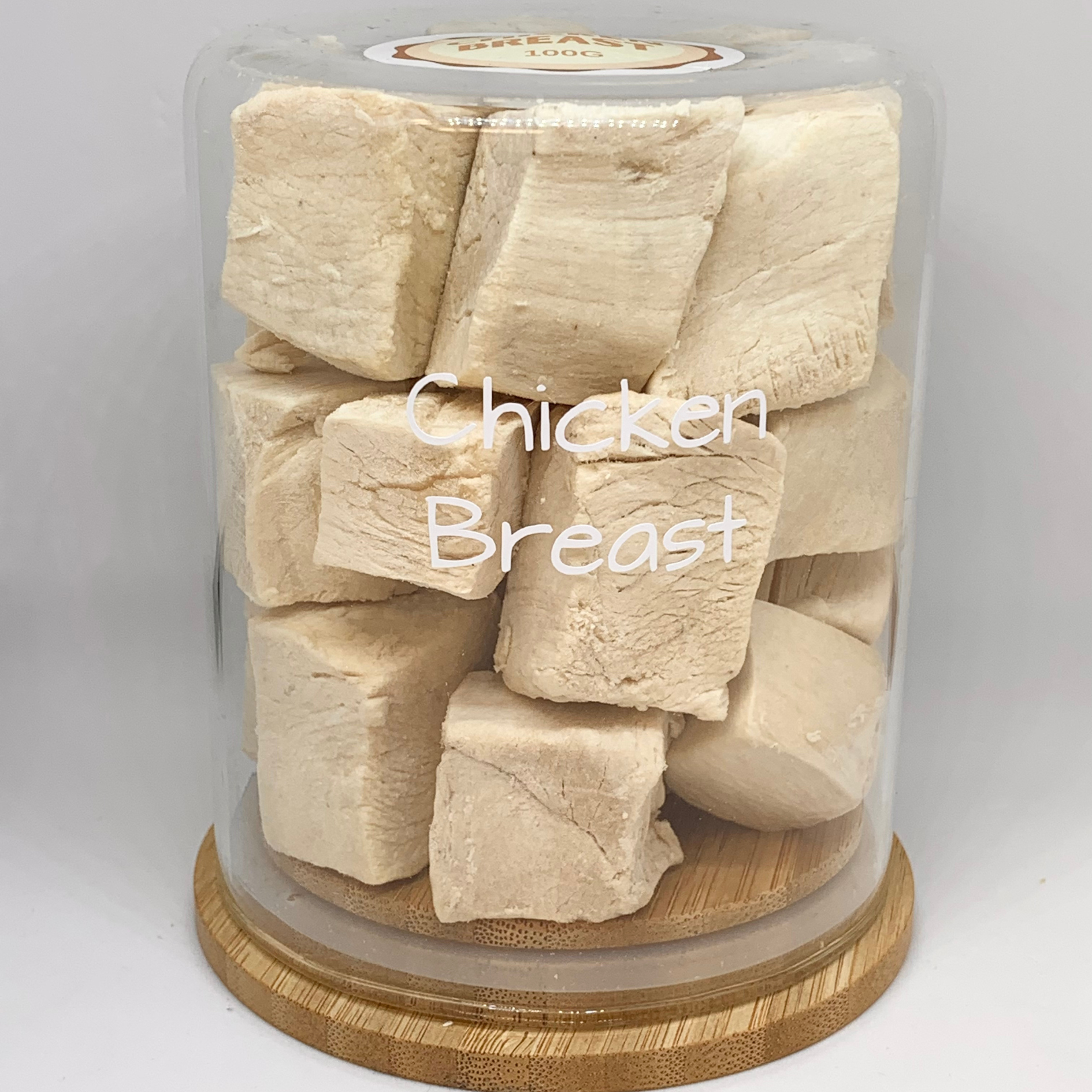 FreezyPaws Superpremium Human Grade Freeze-Dried Chicken Breast Raw Treats 100g