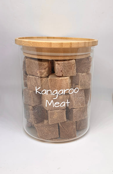 Freezy Paws Superpremium Human Grade Freeze-Dried Kangaroo Steak Raw Treats 80g
