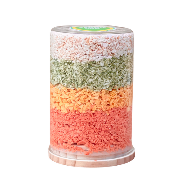 FP Human Grade Freeze-Dried Pure Veggies Meal Toppers: Pumpkin, Cauliflower, Broccoli & Carrot (30g)