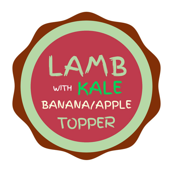 FP Freeze-Dried Raw Lamb Topper Mix: Liver, Meat, Heart w/kale, apple & banana (70g)