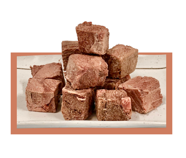 Freezy Paws Human Grade Freeze-Dried Raw Venison Steak Treats 70g